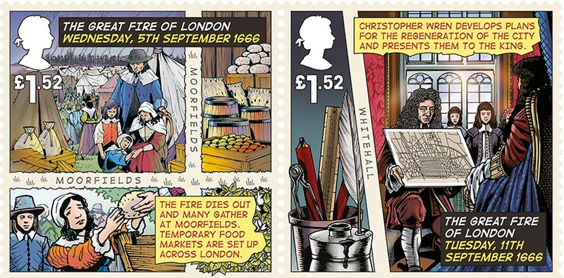 Illustration for article titled Watchmen artist has the Great Fire of London licked